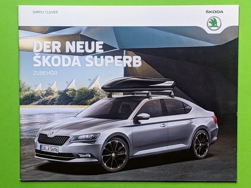 Skoda superb zubehör - skoda, brochure
