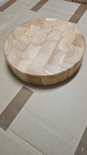 NEU Stirnholz Schneidebrett. 32 X 7 Cm. Rund Holz