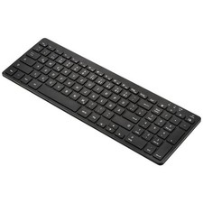 Renkforce RF-5799536 Kabellos Tastatur Deutsch, QWERTZ Schwarz Geräuscharme