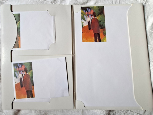 Briefpapier set august macke - set,