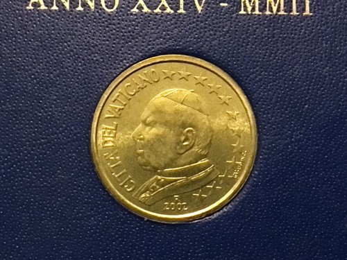 Vatikan cent kursmünze - vatikan, 50
