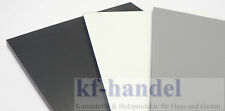6mm HPL-Baukompaktplatten hellgrau Schichtstoffplatte Uni-Plan Kunststoffplatten