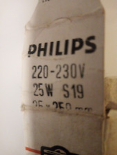 Philips Soffitten Lampe  25W S19 261 x25mm 230V Soffitte STRIP 25 W OPAL