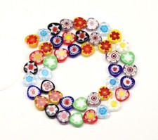 Millefiori Glasperlen Herz