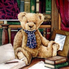 12 verschiedene Servietten * Teddybären * (30)
