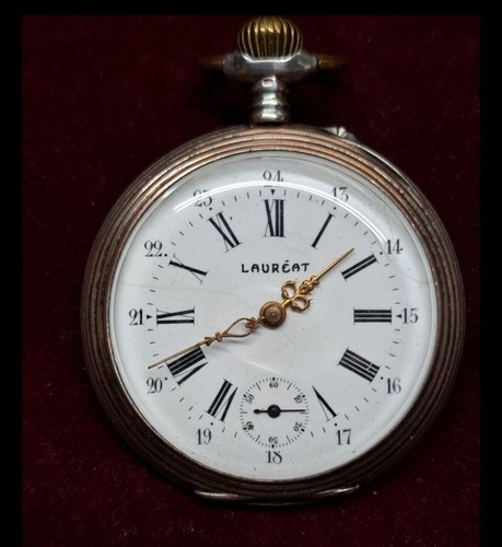 Laureat silberne taschenuhr - laureat,