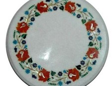 12 " Marmor Rund Ecke