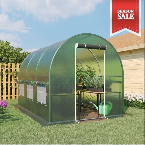 Neu 2x3m gewächshaus - 2x3m,