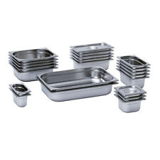 BigGastro - Edelstahl GN Behälter & Deckel - Verschiedene Ausführungen