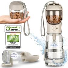 Trinkflasche Flasche Hundetrinkflasche Hundeflasche Samtgrau FELLNASE B-Ware