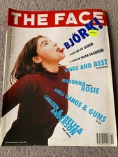 The Face Magazine No 62 1993 Bjork Madonna