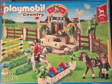 Playmobil 5224 Country Reitplatz Turnierplatz mit Pferden