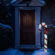 LED Zuckerstange mit Schleife