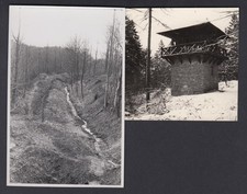 2 Bilder Westerwald Limes Bergwerkstollen