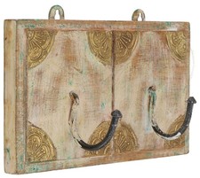 Doppel Garderobenhaken, Holz