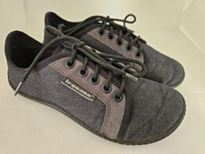 Leguano Barfußschuhe Junge Gr.36 grau Textil 22 cm US