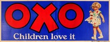 Werbeplakate Oxo Kinder lieben