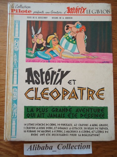 Asterix und kleopatra 1965 - bd,