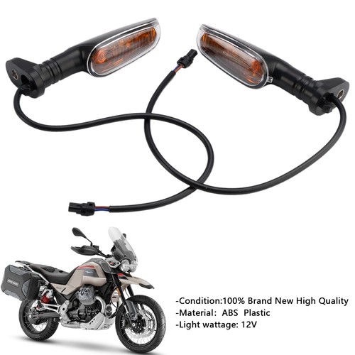 Blinker schwarz für moto - 2x,