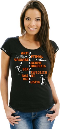 Volleyball damenshirt - volleyball,