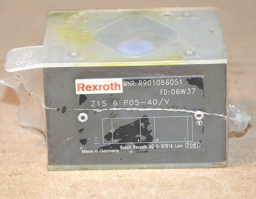 Rexroth z1s p05 v - rexroth, z1s-6-p05-40/v