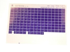 Suzuki GS500 E (C-N) Sept 1978  Microfiche  Motorrad original ETK