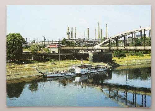 Postkarte riesa blick zum - -,