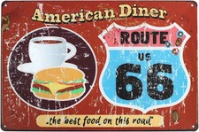 American Diner Route US 66 The