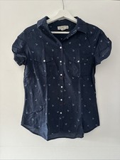 Blusen T-shirt Farbe Blau Mit