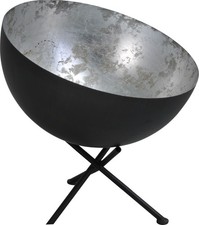 Loft Tischleuchte Grau Metall