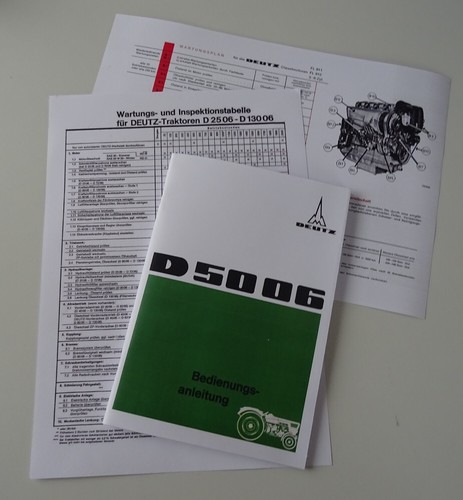 Bedienungsanleitung für deutz - bedienungsanleitung,