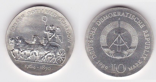 Ddr gedenk münze mark - gedenk,