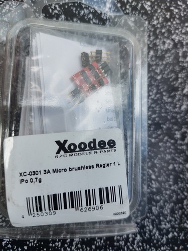 Xoodee micro brushless regler - xoodee,