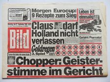 Bild Zeitung vom 27.09.1983