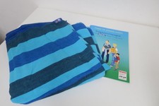 HOPPEDIZ  Baby-Tragetuch  Blautöne - gestreift 4,60m x 0,70m, 100% Baumwolle,