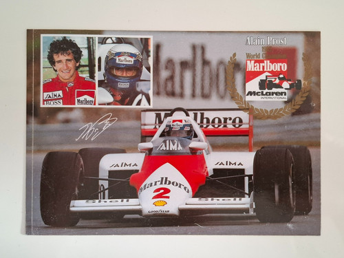 Aufkleber alain prost f1 - ak,