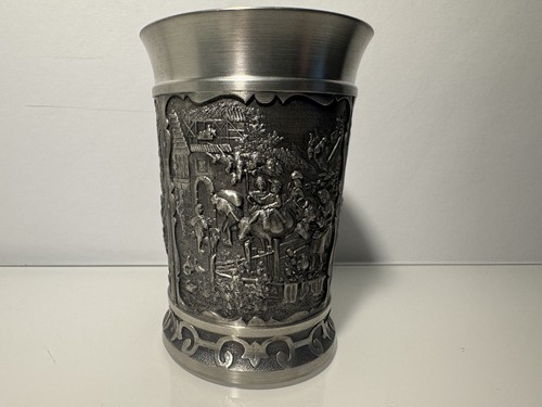 Zinn reliefbecher sks - zinn, design