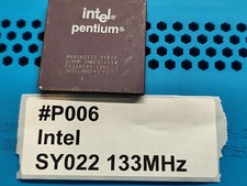 Vintage CPU Prozessor Intel