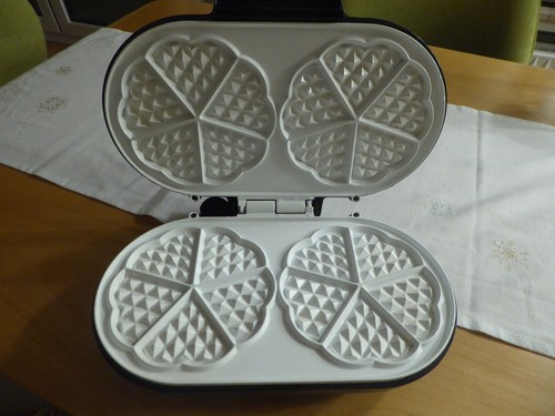 Doppel waffeleisen mit - waffeleisen,