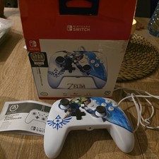 Nintendo Switch Controller The Legend of Zelda Weiß PowerA USB (NEU & OVP!)