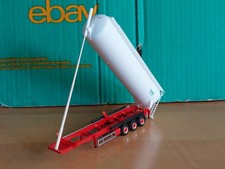 Herpa LKW 3a. Silo Auflieger Lebensmittel Transporte Alufelgen H0 1:87