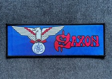 Saxon Patch Aufnäher Wheels Of Steel