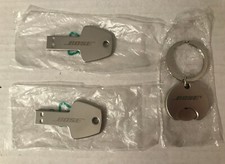 2 x OR. BOSE 2GB USB STICK METALL SPEICHERSTICK FLASH DRIVE + BOSE EINKAUFSCHIP
