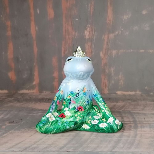 Yoga frosch mini sommerwiese - yoga,