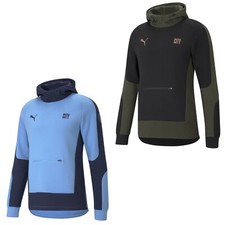 Puma Manchester City Evostripe Hoodie Pullover Kapuzenpullover Herren