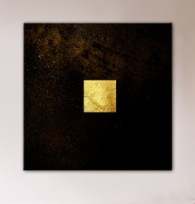 GOLD 24 K Leinwand Bild