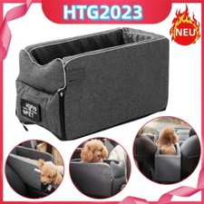 Autositz für kleine Hunde Katzen Mittelkonsole Hundeautositz Haustier Hundekorb