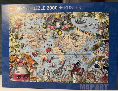 Heye puzzle map art - heye,