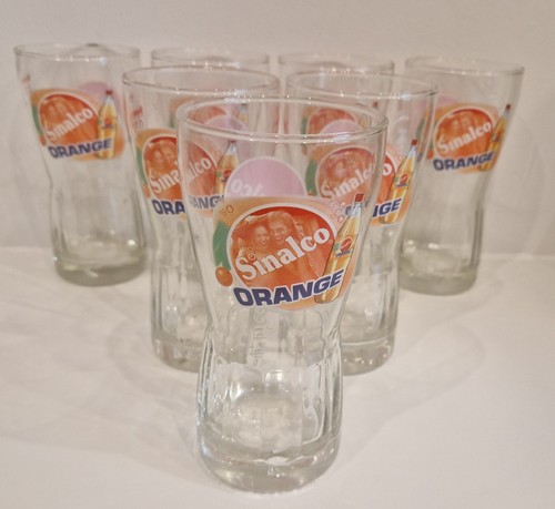 Sinalco orange gläser - sinalco, "