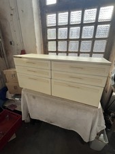 Vintage große Kommode weiß